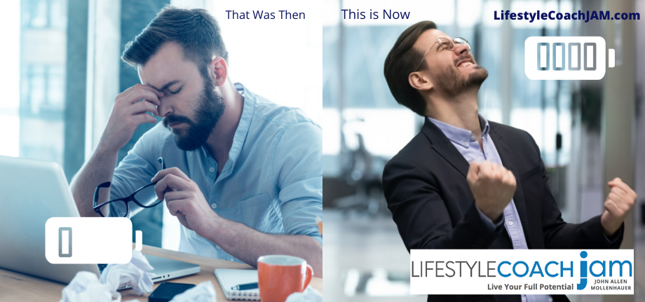 That was then and this is now with lifestyle coach JAM